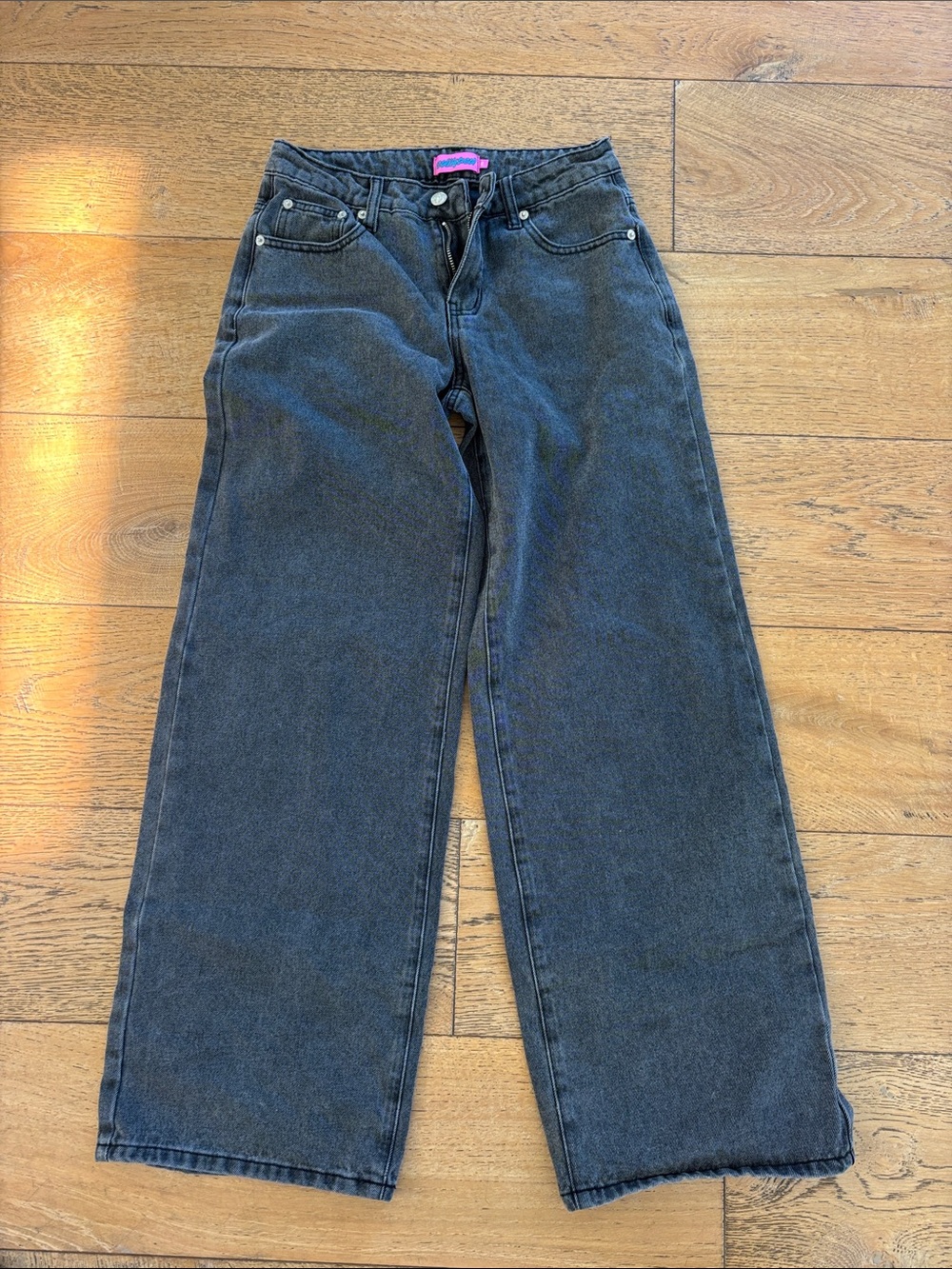 Edikted Women’s Raelynn Low Rise Jeans Black Wash